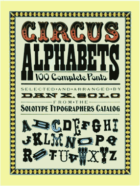 Circus Alphabets 100 Complete Fonts