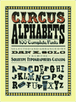 Dan X. Solo Circus Alphabets 100 Complete Fonts