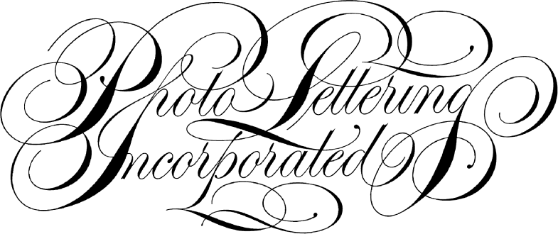 Photo-Lettering Inc. Logo by Ed Benguiat