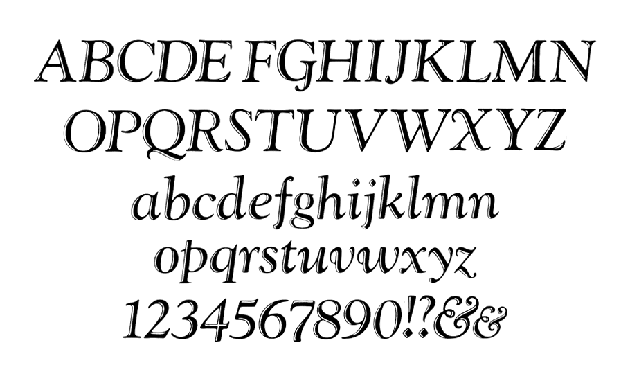 Goudy Handtooled Italic (ATF)
